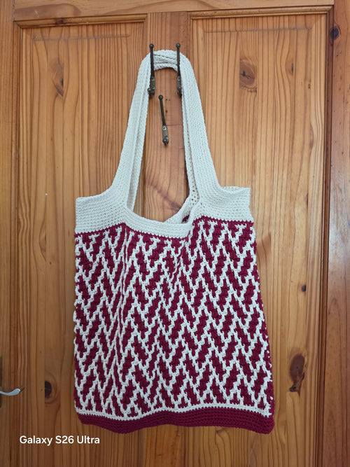 Mosaic Crochet Bag